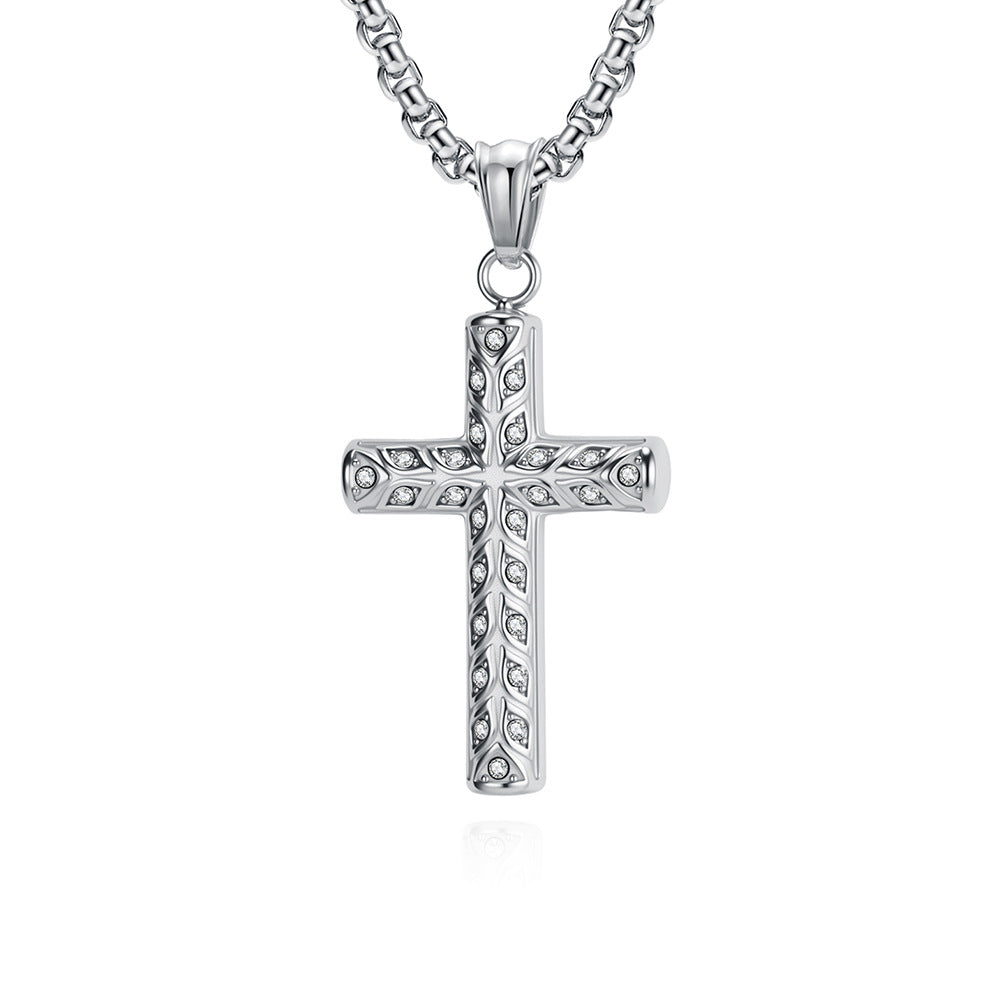 Demon Eye Cross Necklace