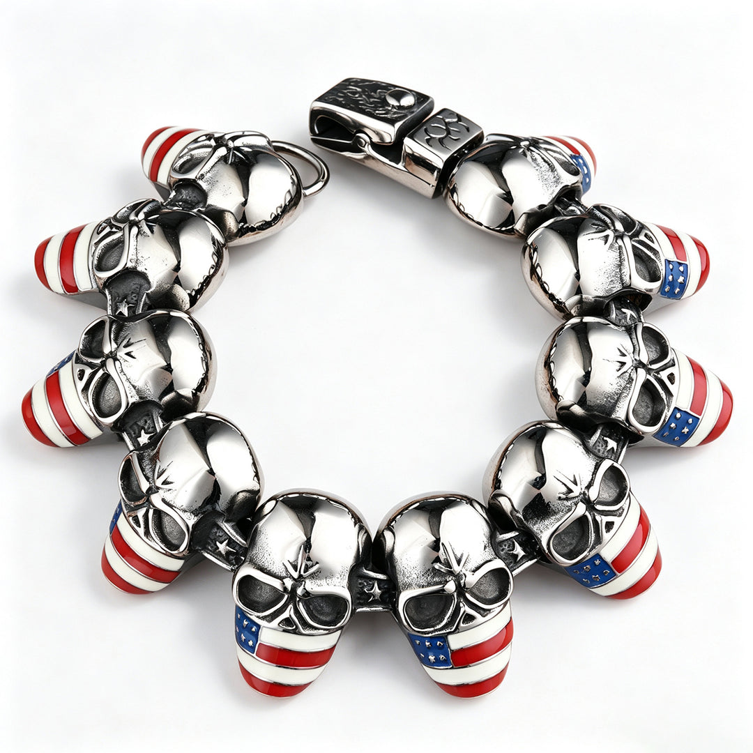 Vintage Cuban-style street hip-hop bracelet