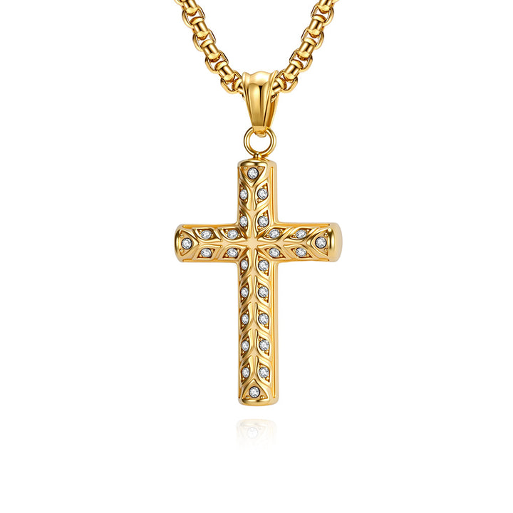 Demon Eye Cross Necklace