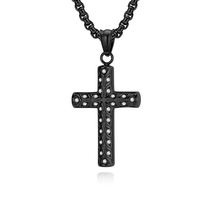 Demon Eye Cross Necklace