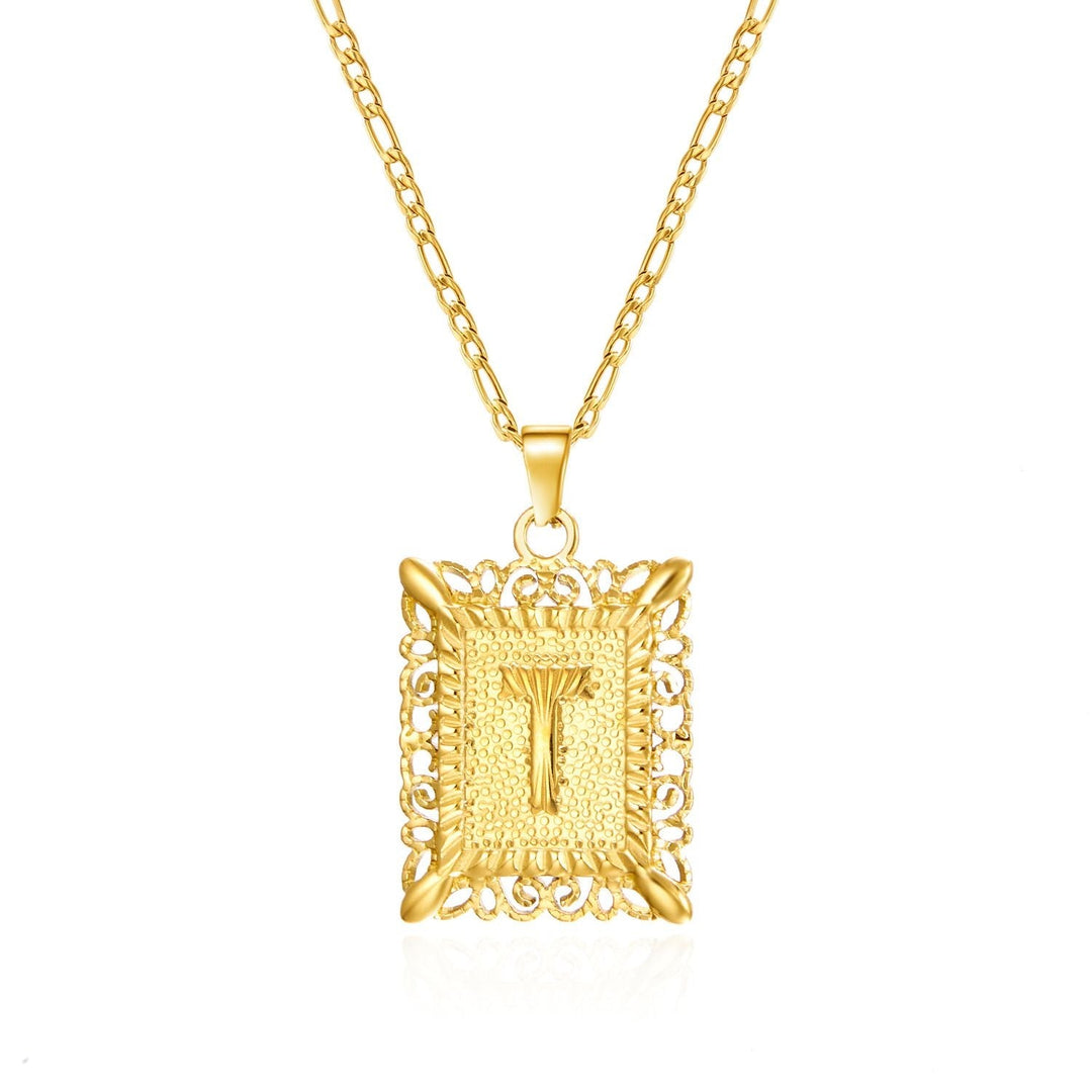 Letter Tag Necklace