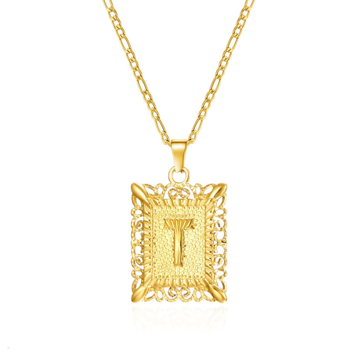 Letter Tag Necklace
