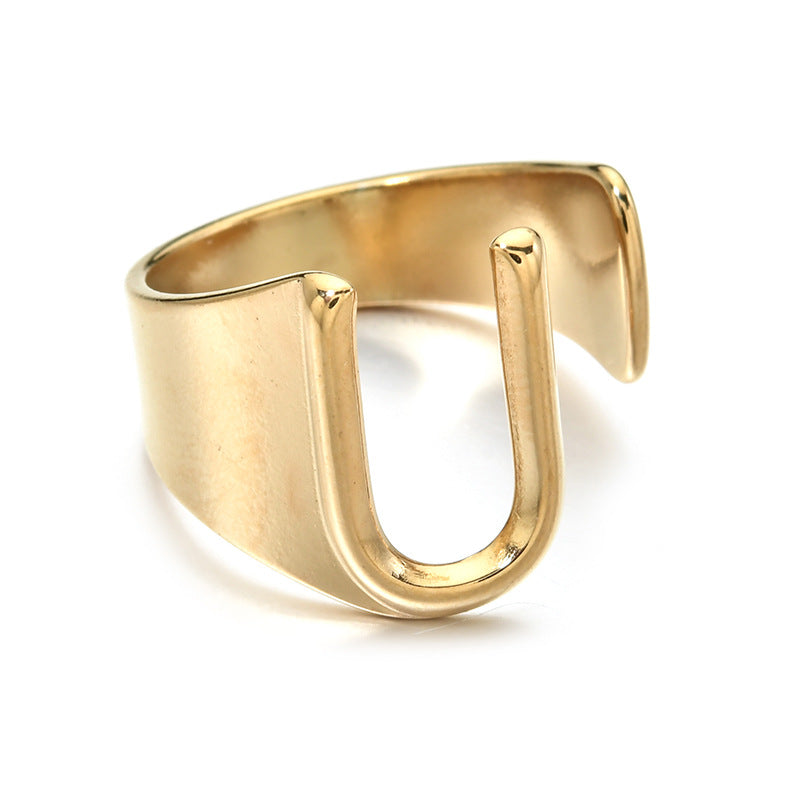 Alphabet Rings