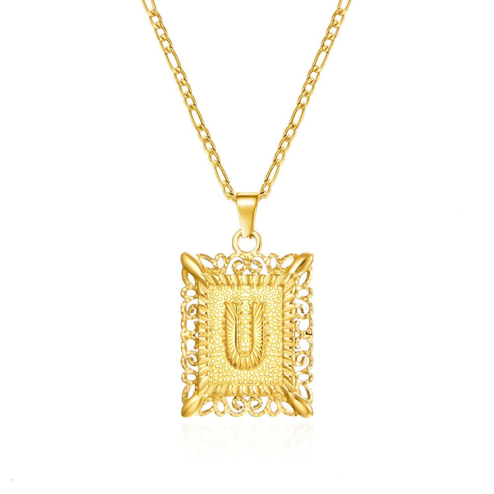 Letter Tag Necklace