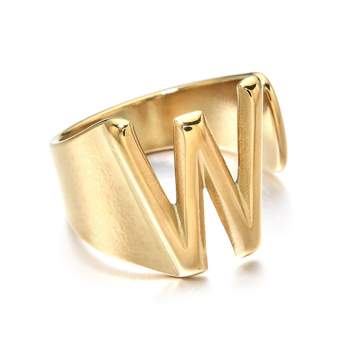 Alphabet Rings