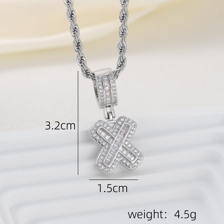 Alphabet Pendant Necklace