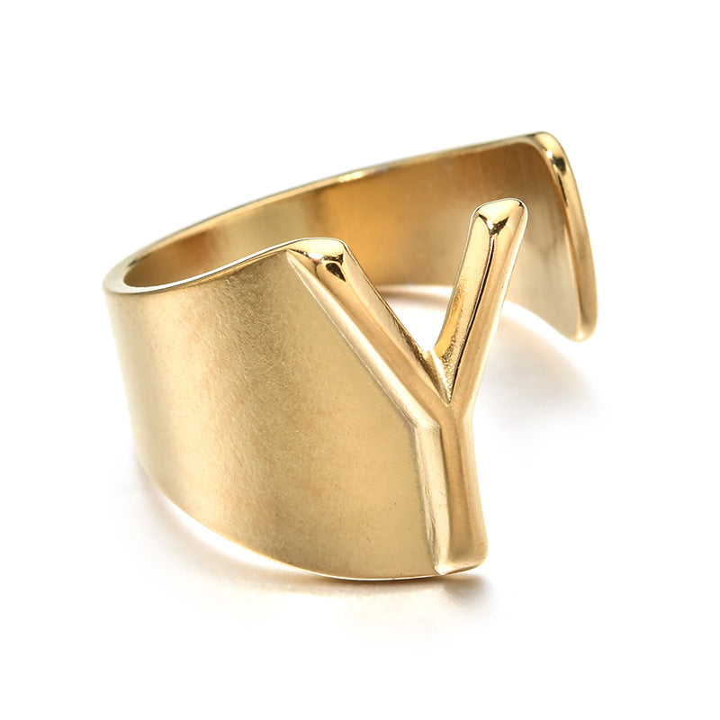 Alphabet Rings