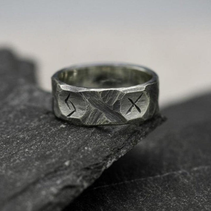 S925 Silver Viking Rune Ring
