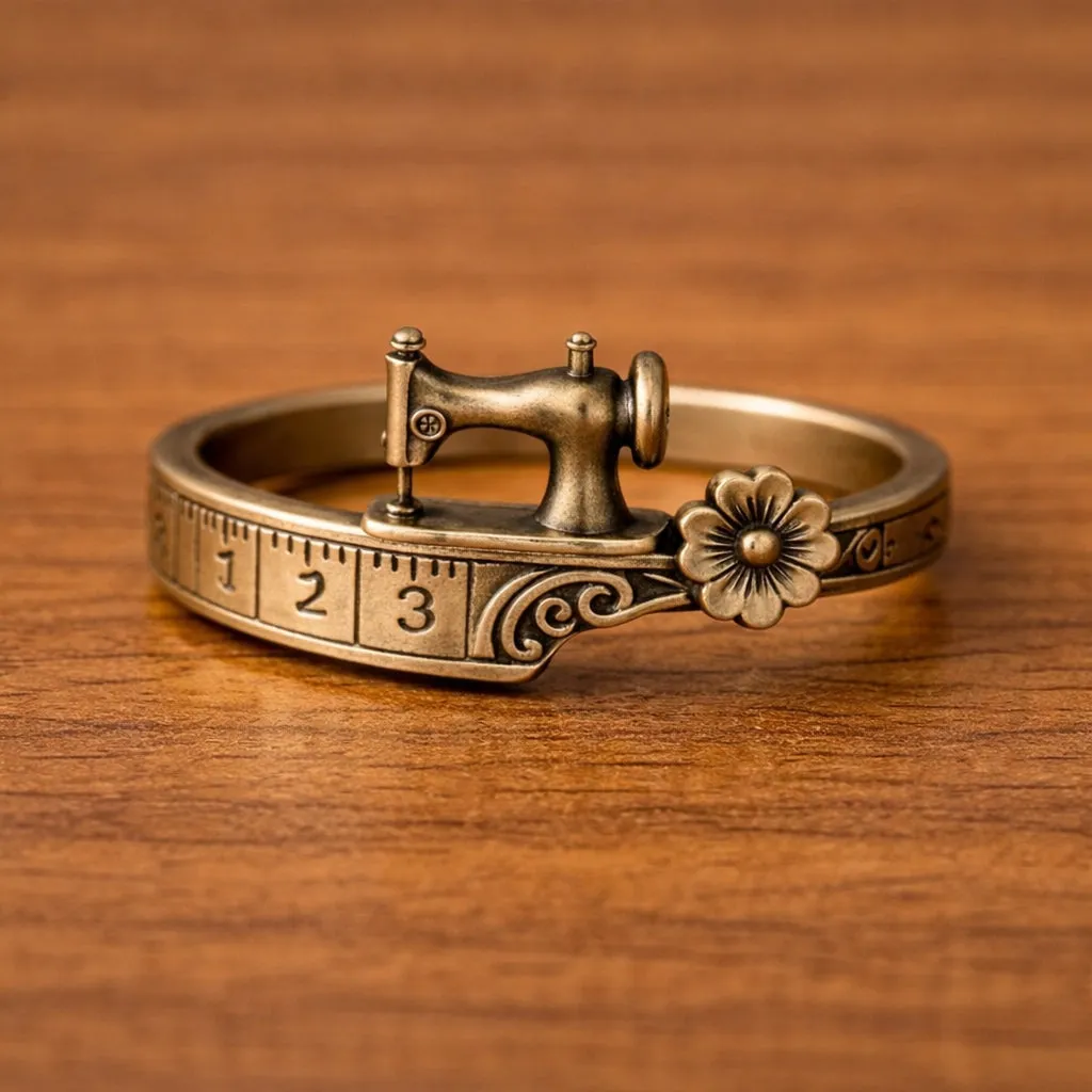 Sewing Machine Themed Bracelet