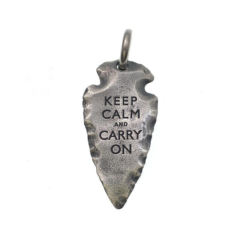Spearhead Sterling Silver Pendant - Urcsilver