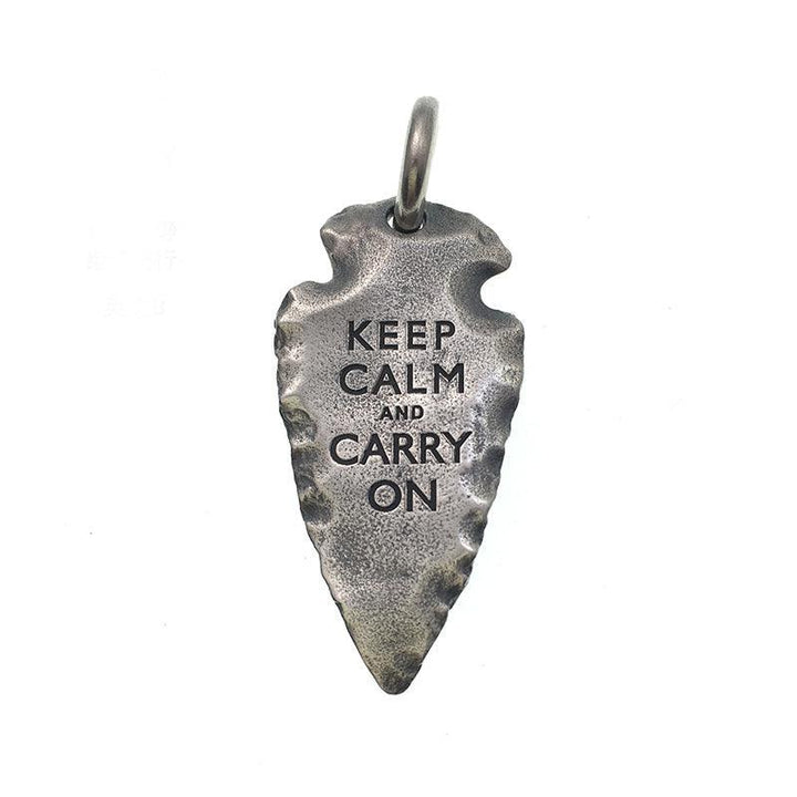 Spearhead Sterling Silver Pendant - Urcsilver