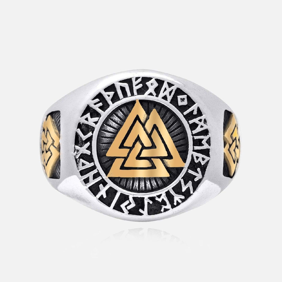 Valknut Viking Ring