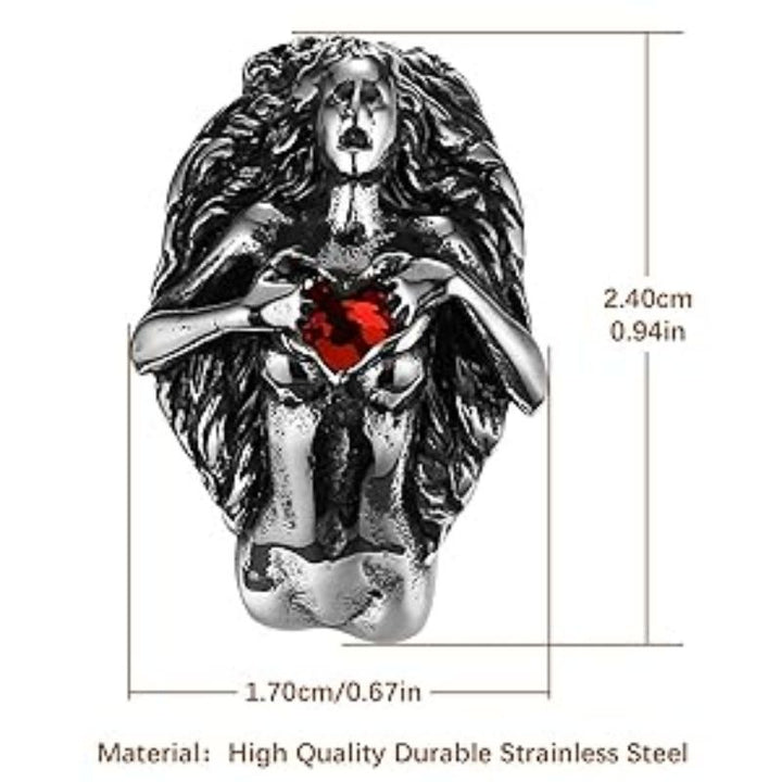"Blood Oath Heart" Ring