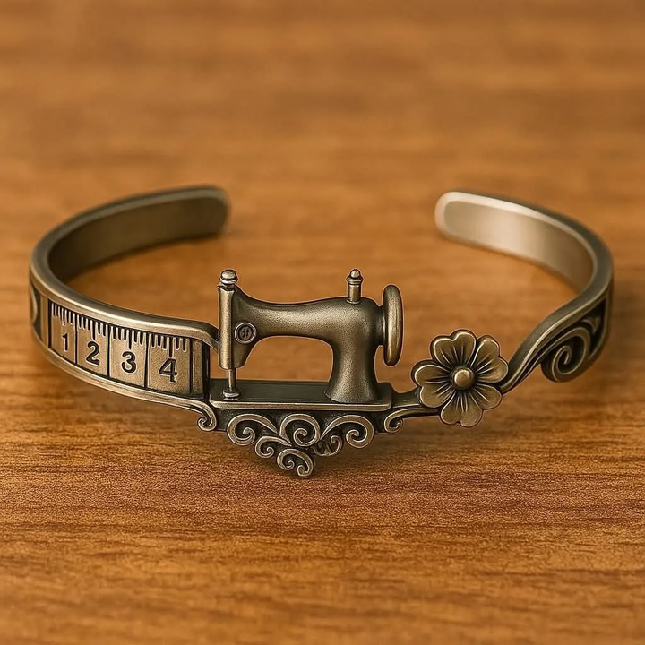 Sewing Machine Themed Bracelet