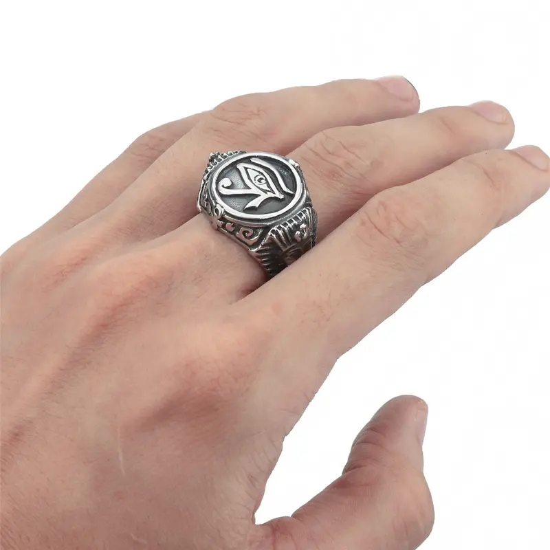 Eye of Horus Ancient Egyptian Signet Ring
