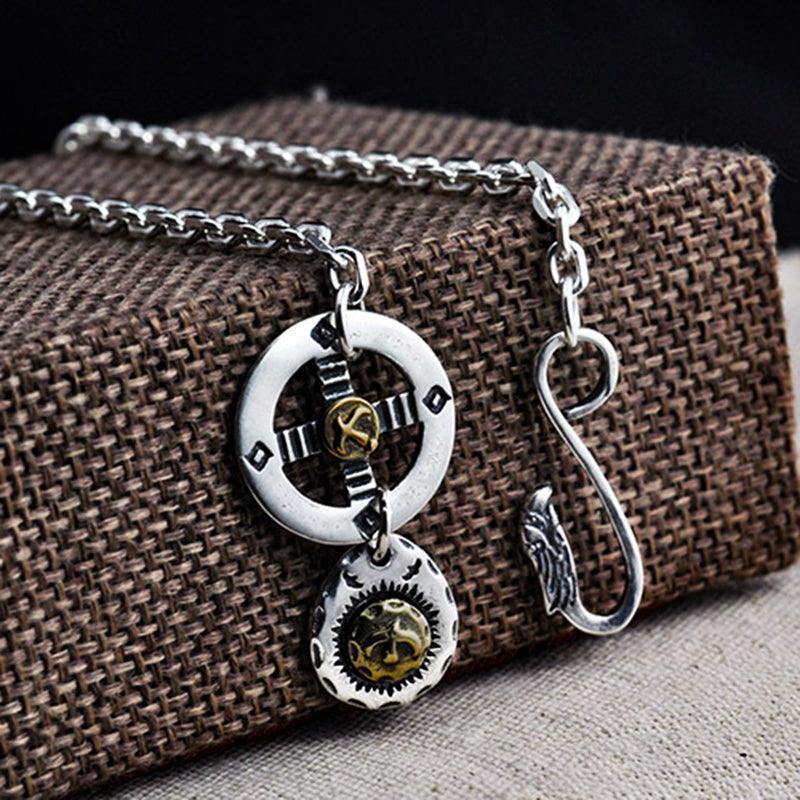 Cross Roulette Necklace