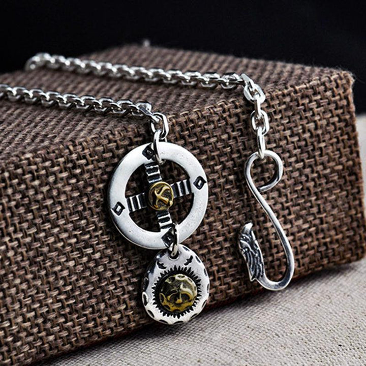 Cross Roulette Necklace