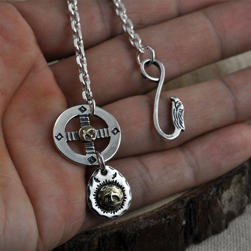 Cross Roulette Necklace