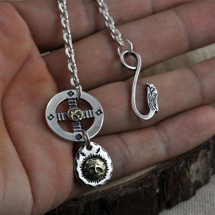Cross Roulette Necklace