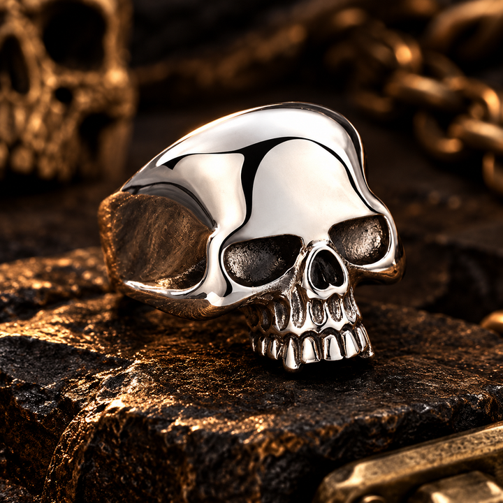 Gothic Skull Statement Ring