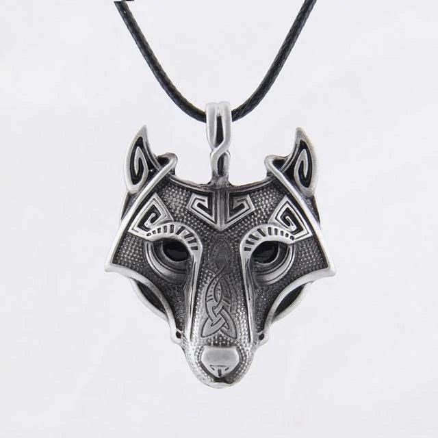 Viking Necklace - Fenrir Wolf