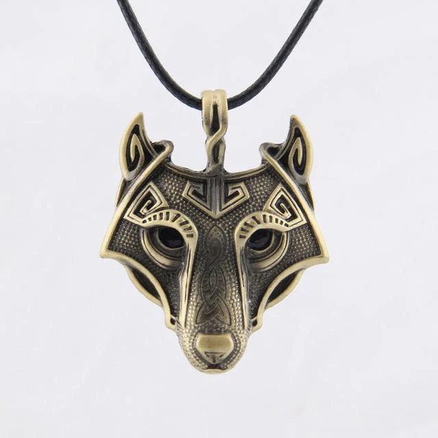 Viking Necklace - Fenrir Wolf