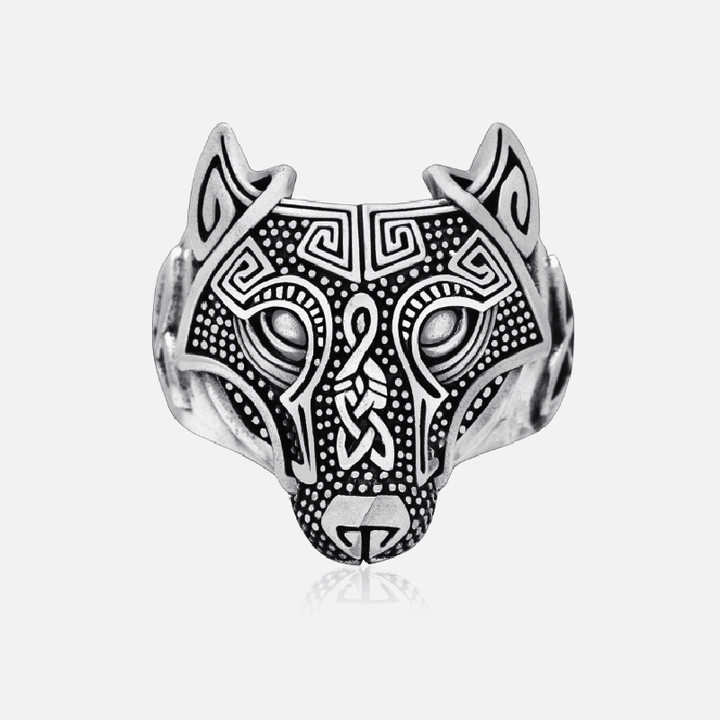 Wolf Viking Ring