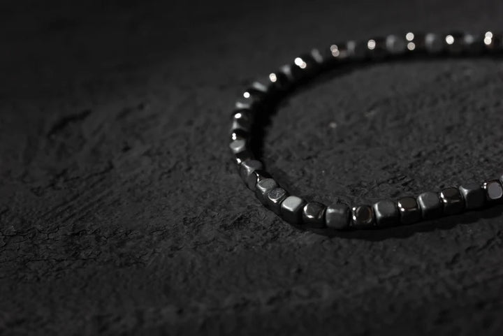Hematite Bead Bracelet