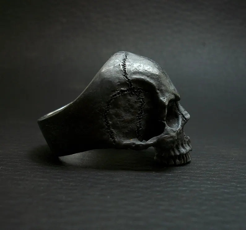 Punk Retro Skull Ring