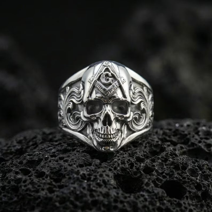 Masonic Skull Ring