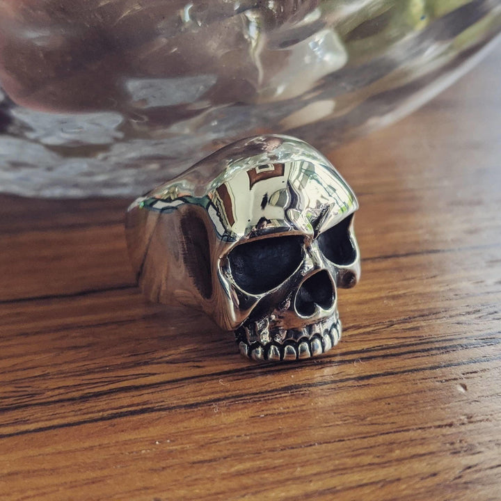 Mirror Skull Ring