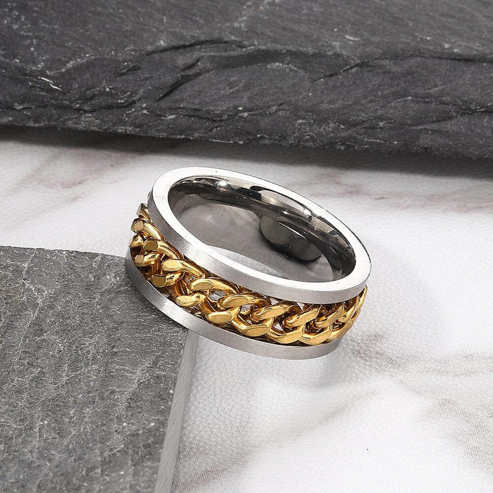 Classic Chain Stainless Steel Ring