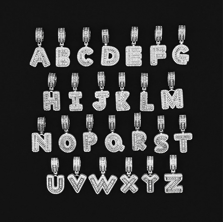 Alphabet Pendant Necklace