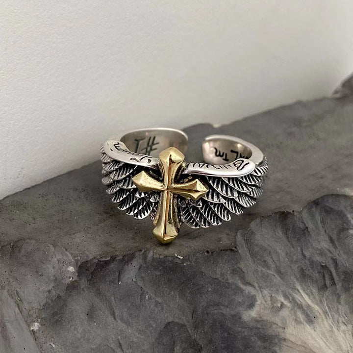 Cross Wings Ring