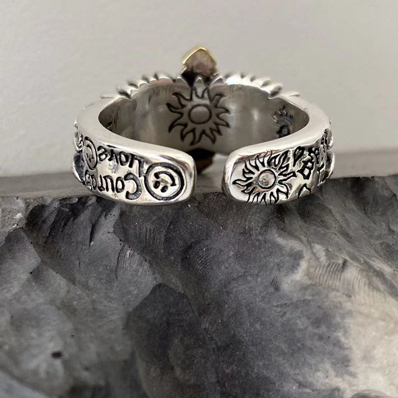 Cross Wings Ring