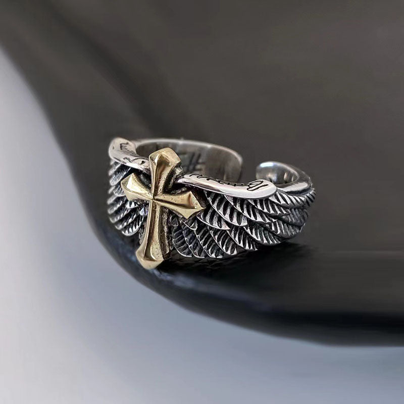 Cross Wings Ring