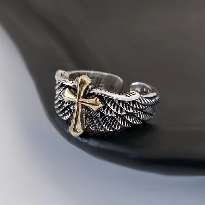Cross Wings Ring