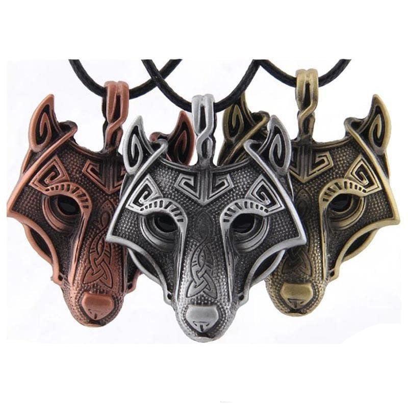 Viking Necklace - Fenrir Wolf