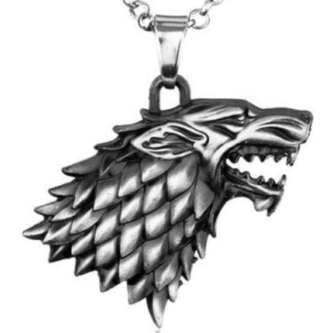 Viking Necklace - Norse Wolf