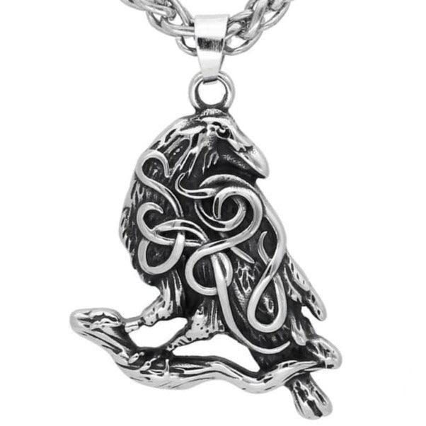 Viking Necklace - Raven